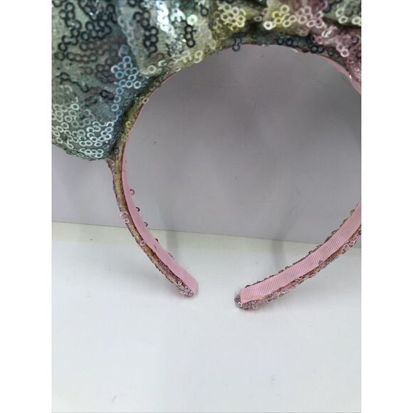 Disney Parks Unicorn Minnie Mouse Ears Headband-pastel Sequin Bow Horn - Picture 7 of 16